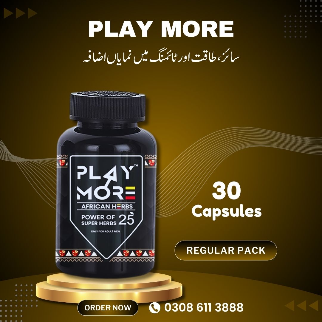 Play More (30 Capsule)